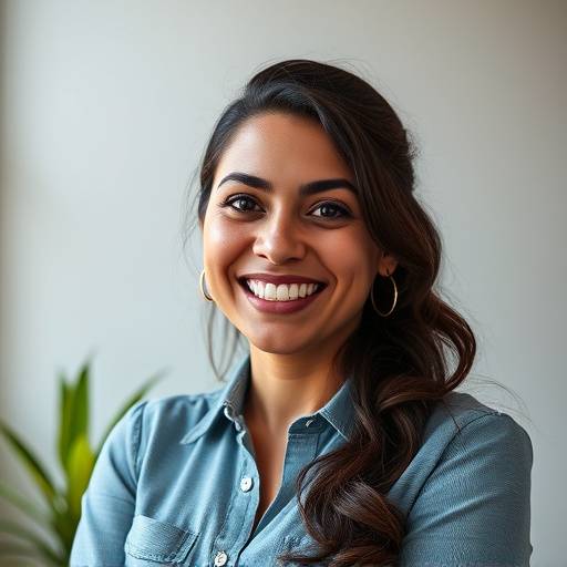 Photo of Maya Hernandez, Co-founder and Producer, with a friendly expression.